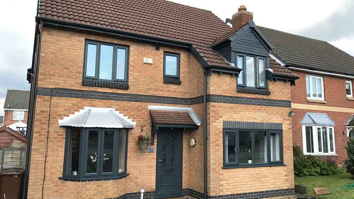 upvc coloured windows