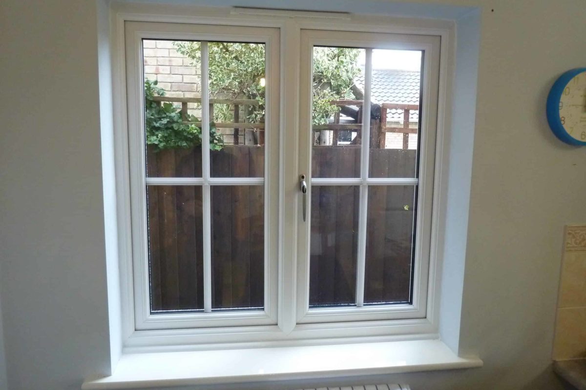 upvc french window