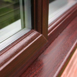 upvc rosewood window