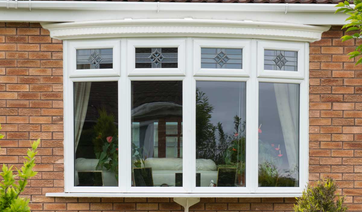 upvc bow window