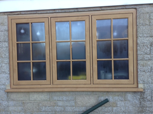 wood look upvc windows