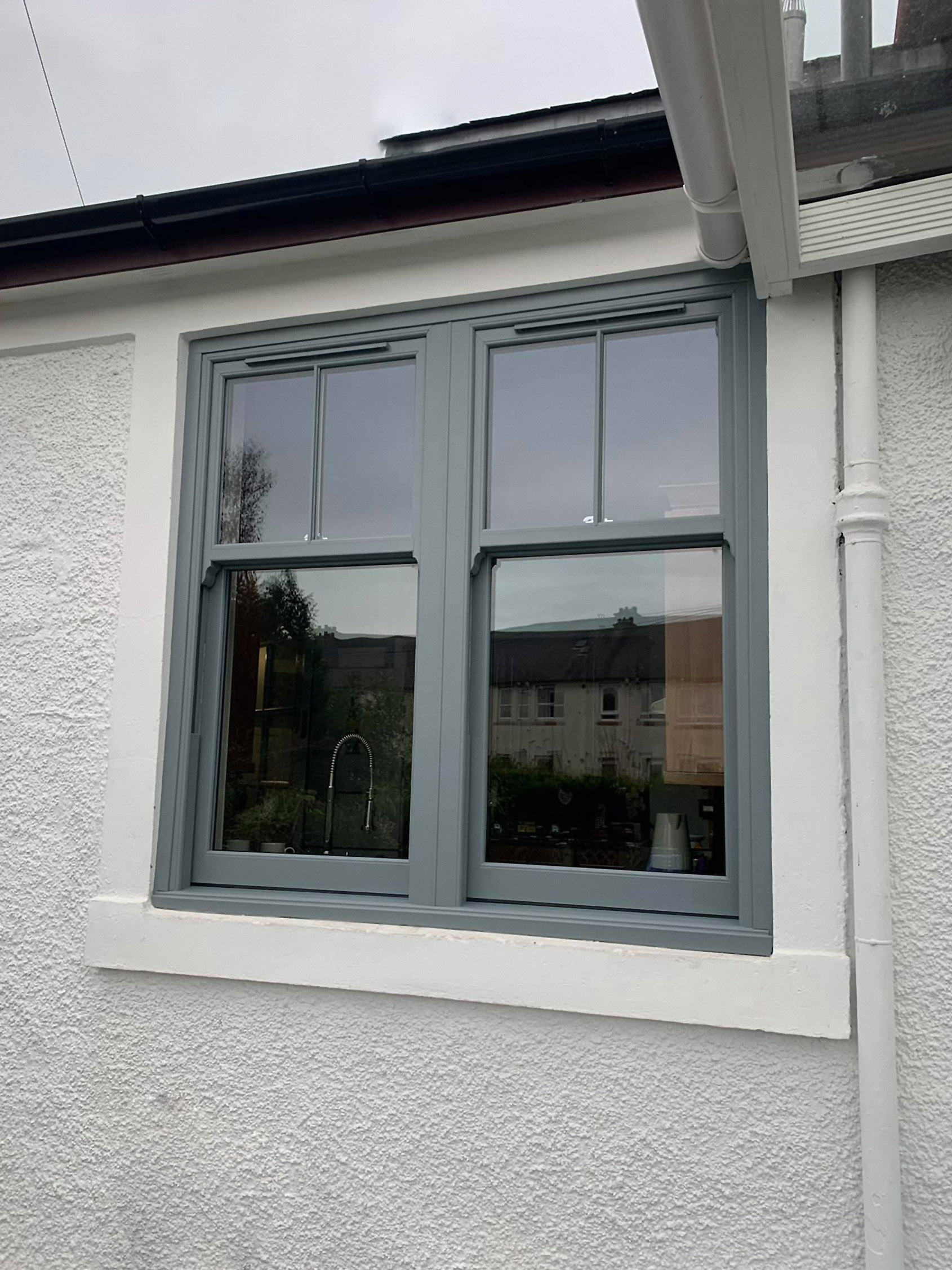ral 7001 silver grey windows