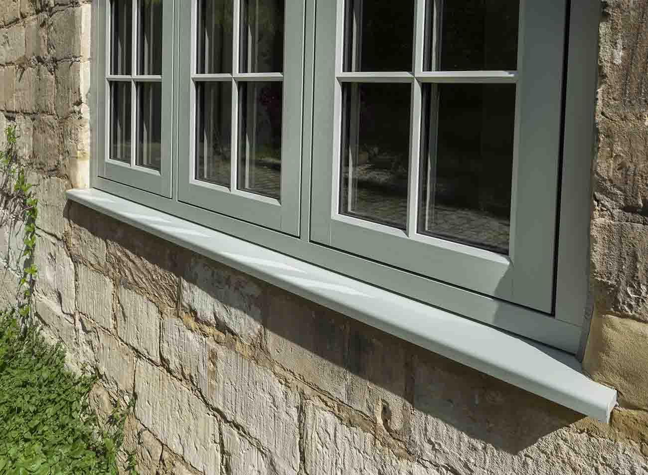 ral 7023 concrete grey windows