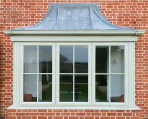 sage green upvc windows