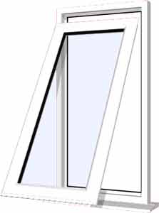 small double glazed window